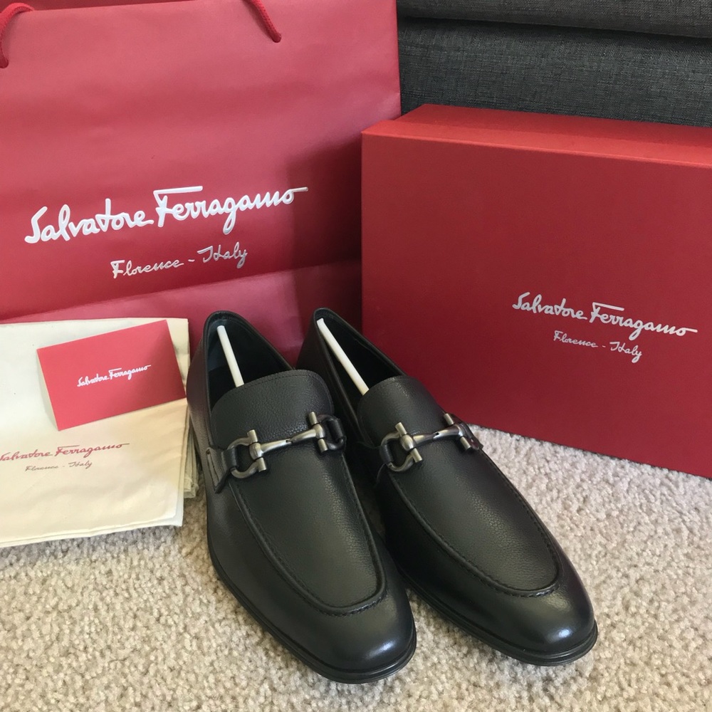 NWT Salvatore Ferragamo Rigel Bit Loafer